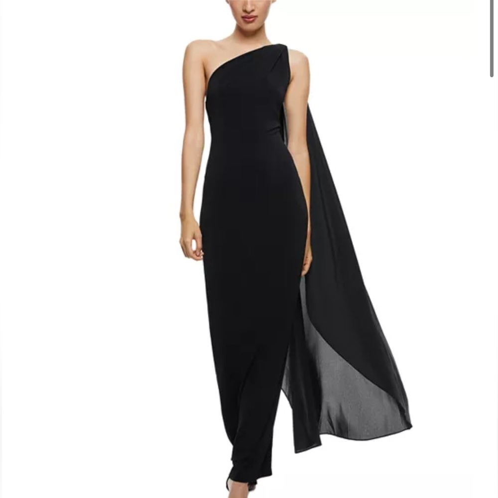 Alice and Olivia Anja One Shoulder Dress